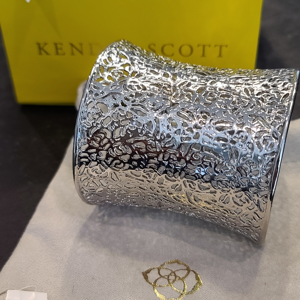 Kendra Scott Large Silver Cuff